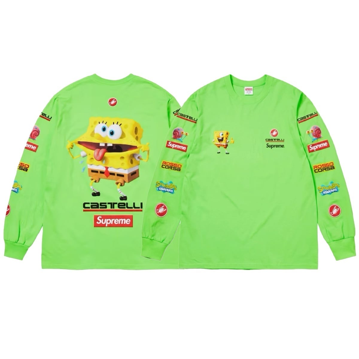 Supreme®/SpongeBob SquarePants/Castelli® Racing L/S Tee